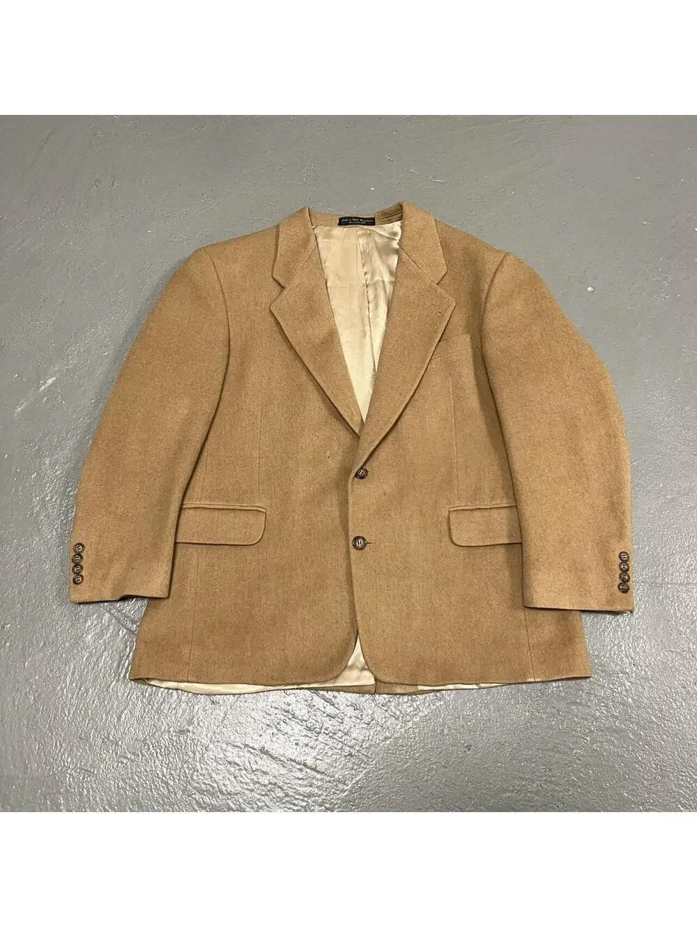 Tan Men’s Blazer Suit Jacket